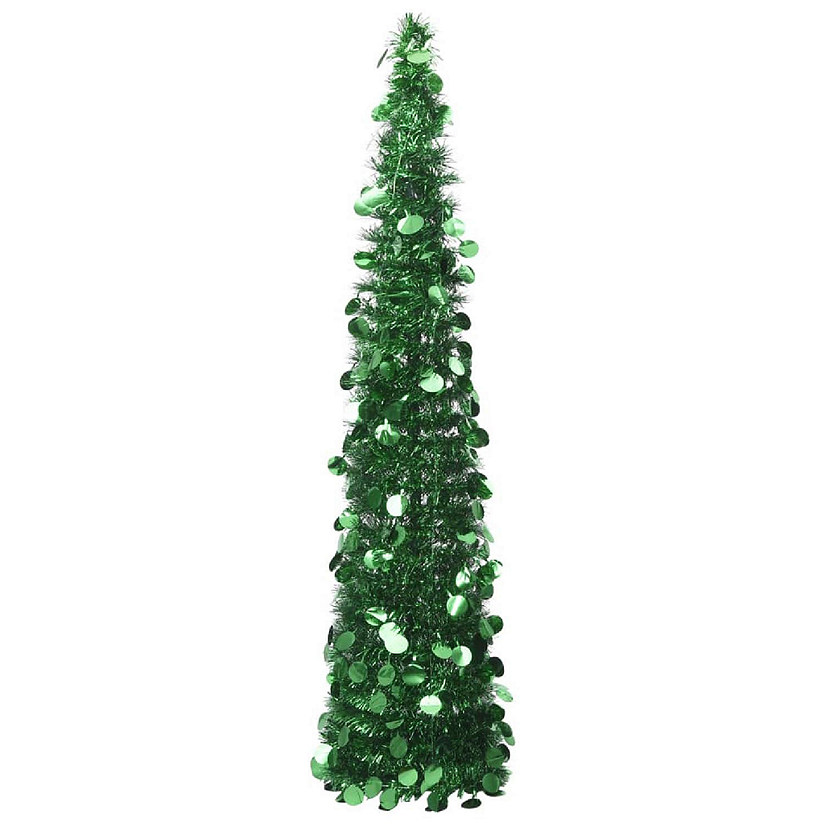 vidaXL 6' Green Pop-up Artificial Christmas Tree Image