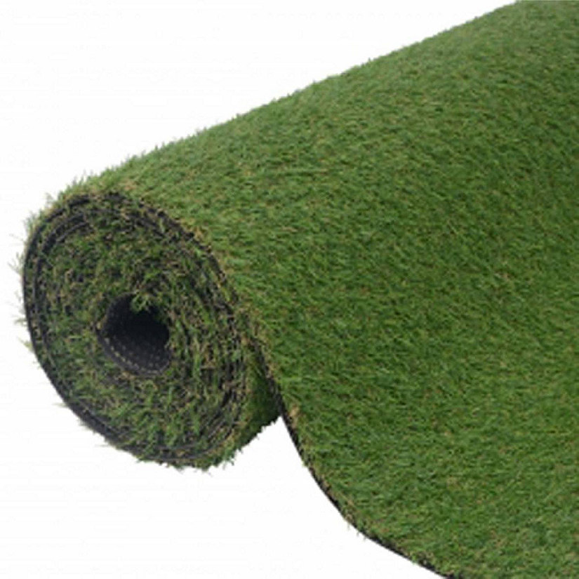 vidaXL Artificial Grass 3.3'x32.8'/0.1" Green Image