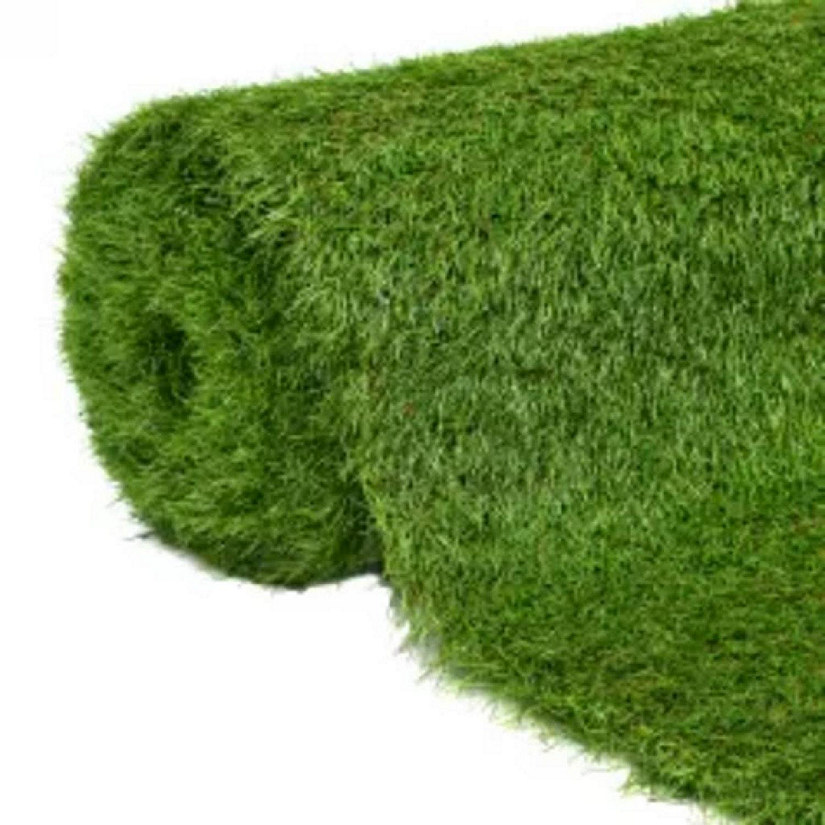 vidaXL Artificial Grass 3.3'x49.2'/0.2" Green Image