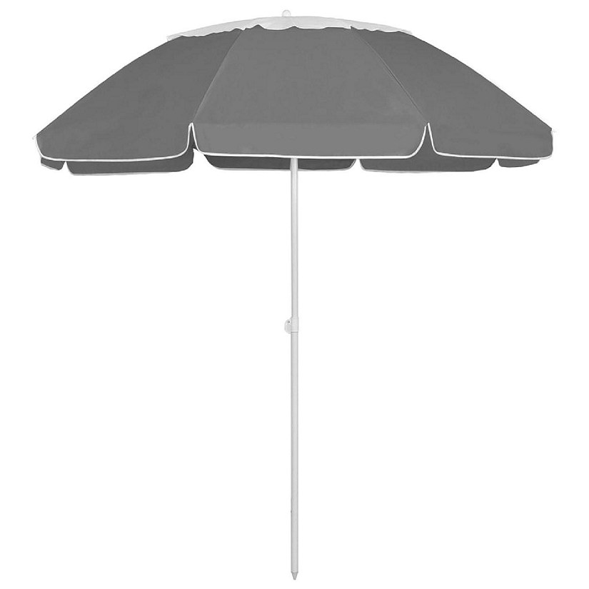 vidaXL Beach Umbrella Anthracite 118.1" tiki parasols Image