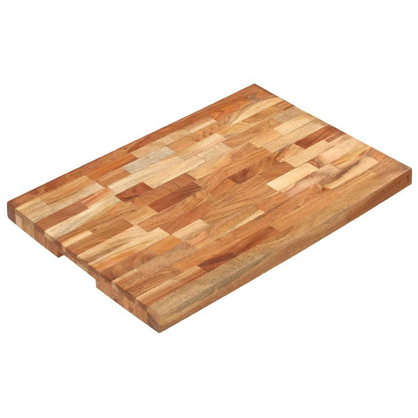 vidaXL Chopping Board 23.6"x15.7"x1.6" Solid Acacia Wood Image