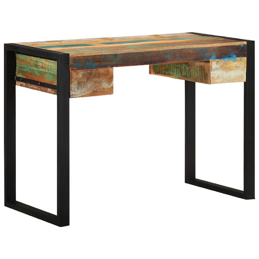 vidaXL Desk Solid Reclaimed Wood Image