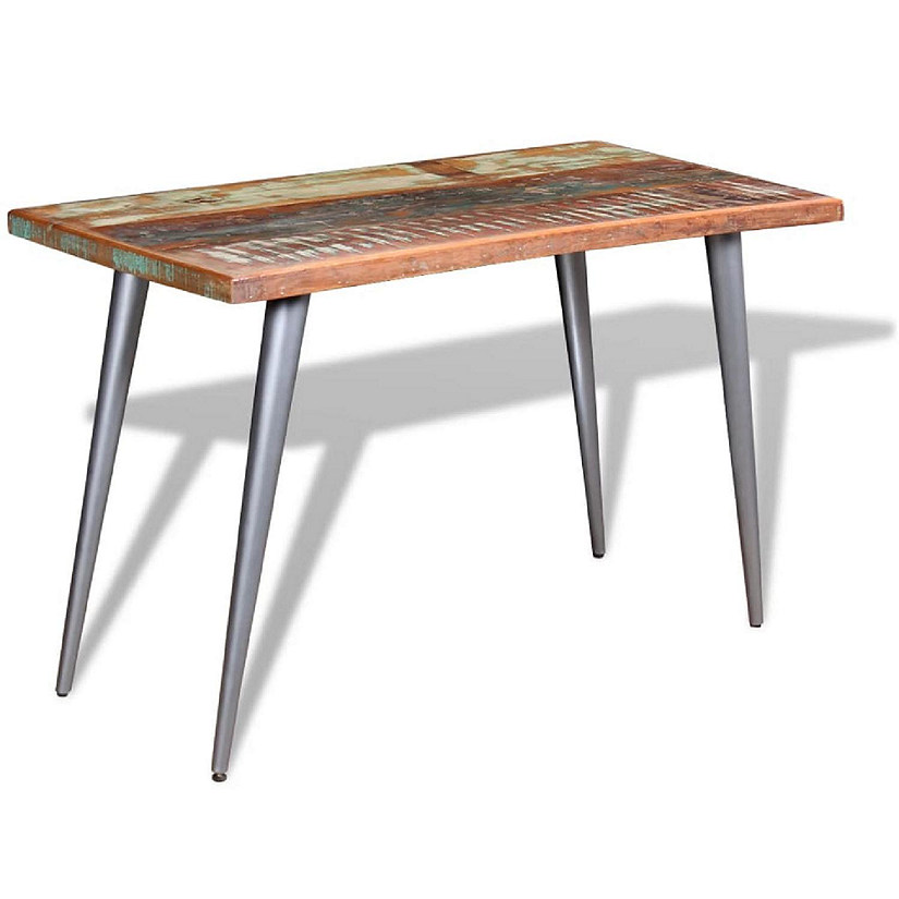 vidaXL Dining Table Solid Reclaimed Wood 47.2"x23.6"x30" Image