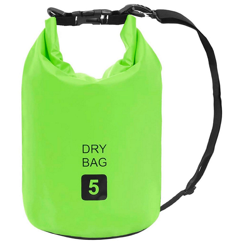 vidaXL Dry Bag Green 1.3 gal PVC Image