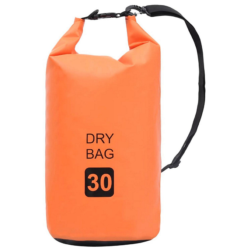 vidaXL Dry Bag Orange 7.9 gal PVC Image