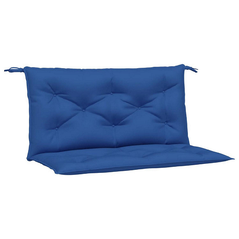 vidaXL Garden Bench Cushions 2pcs Blue 39.4"x19.7"x2.8" Oxford Fabric Image