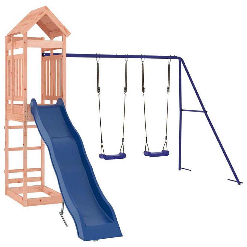 vidaXL Outdoor Playset Solid Wood Douglas Oriental Trading