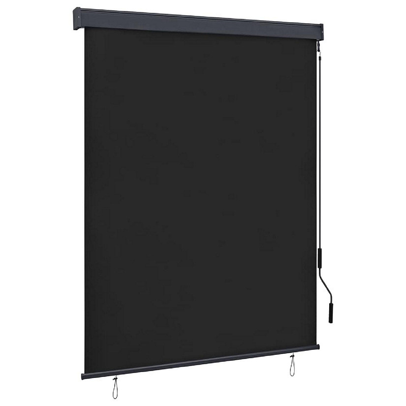 vidaXL Outdoor Roller Blind 55.1"x98.4" Anthracite Oriental Trading