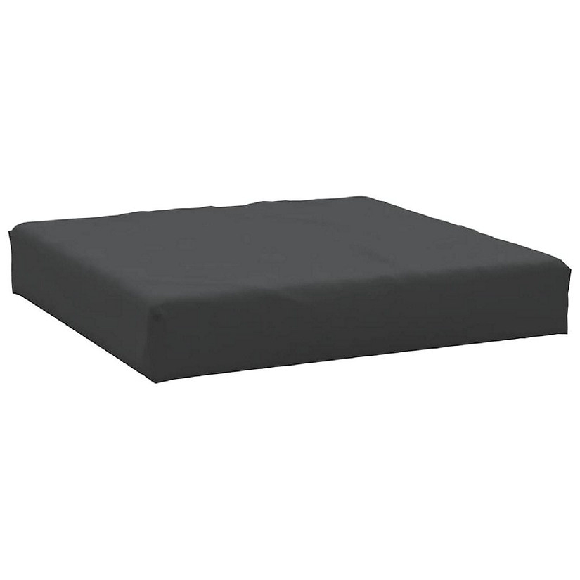 vidaXL Pallet Cushion Black 23.6"x23.6"x2.4" Oxford Fabric Image