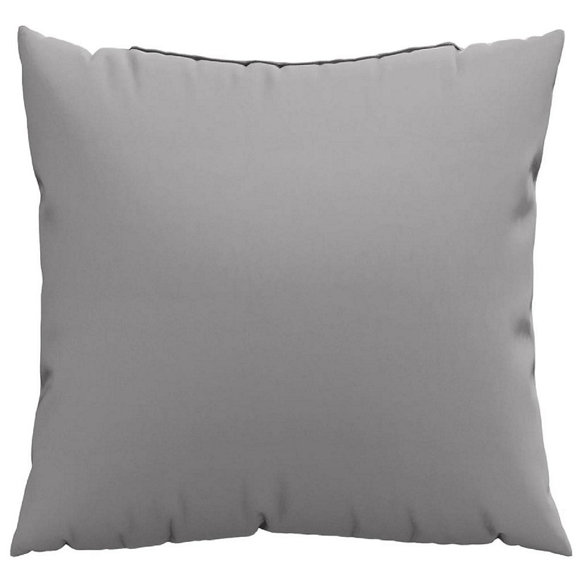 vidaXL Throw Pillows 4 pcs Gray 19.7"x19.7" Fabric Image