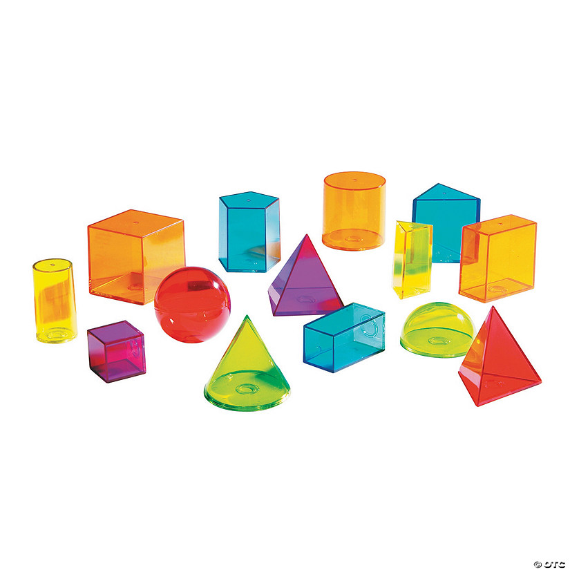 View-Thru&amp;#174; Geometric Blocks - 14 Pc. Image