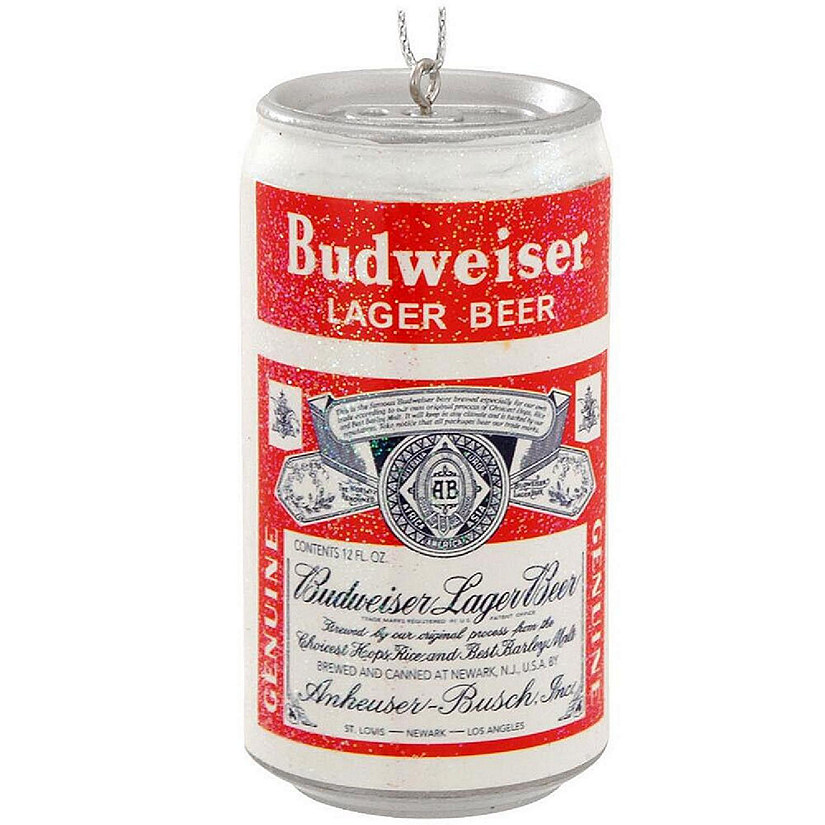 Vintage Budweiser Beer Can Christmas Ornament Bud Lager Decoration New Image