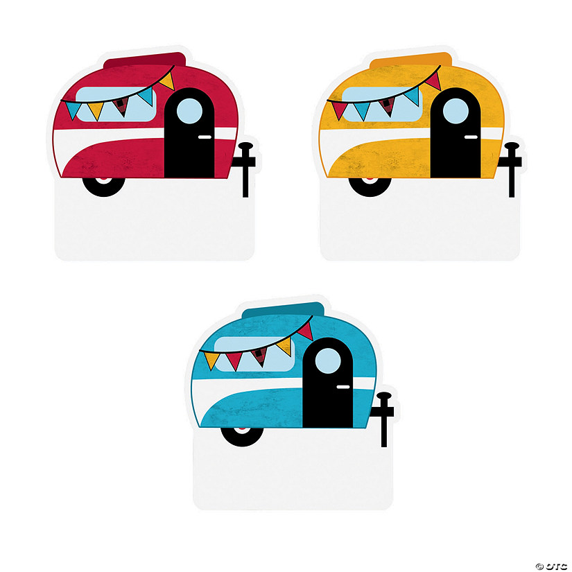 Vintage Camper Cutouts - 48 Pc. Image