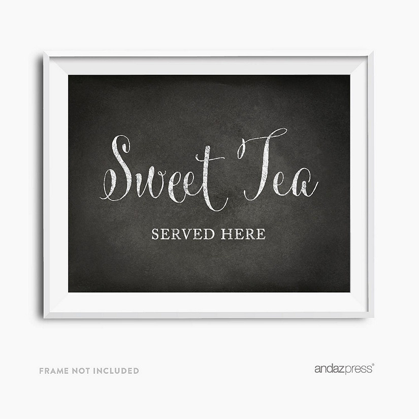 Vintage Chalkboard Sweet Tea Sign Image