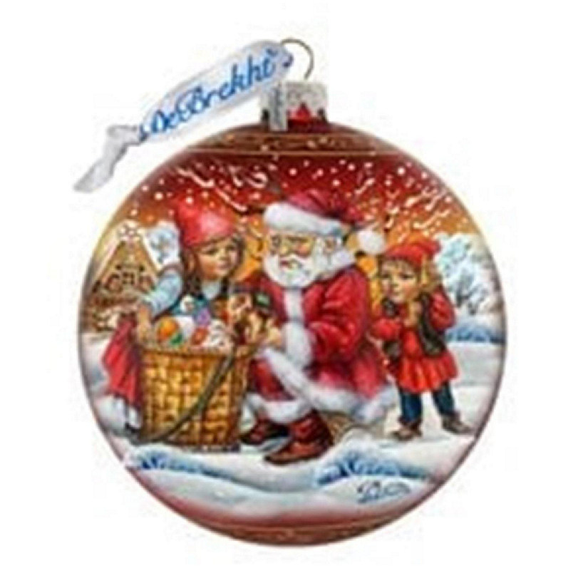 Vintage Christmas Ball in Red LE Ornament Image