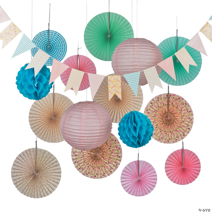 Vintage Collection Hanging Decorations Kit 32 Pc. Oriental Trading