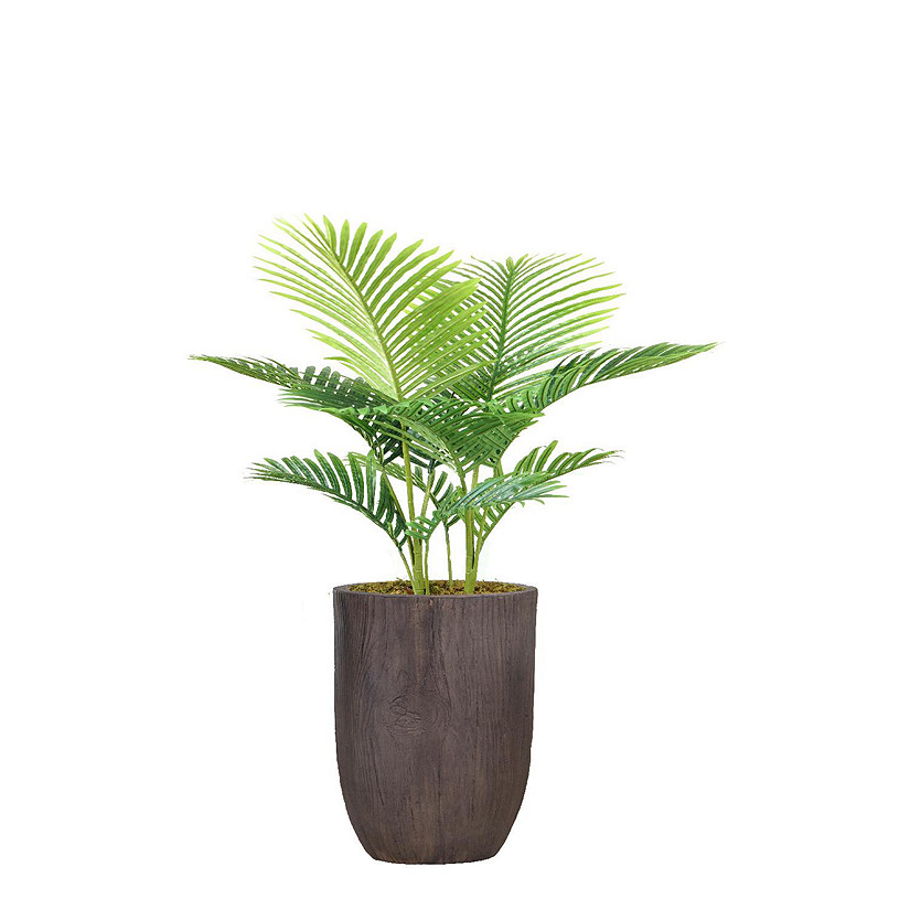 Vintage Home Artificial Faux Real Touch 58" Tall Real Touch Palm Tree