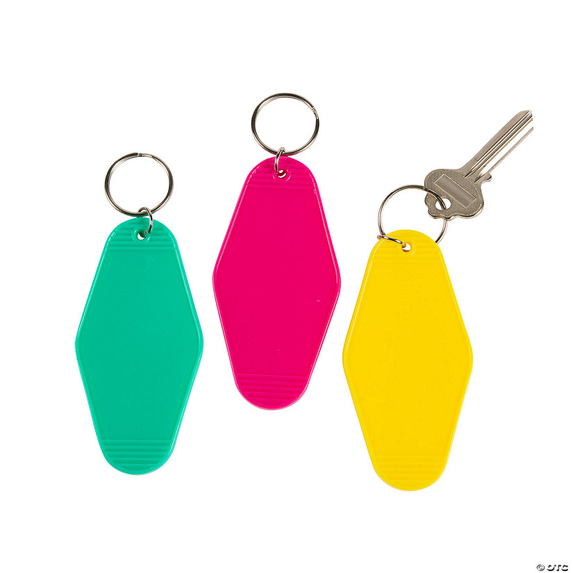 Vintage Hotel Keychains 12 Pc. Oriental Trading