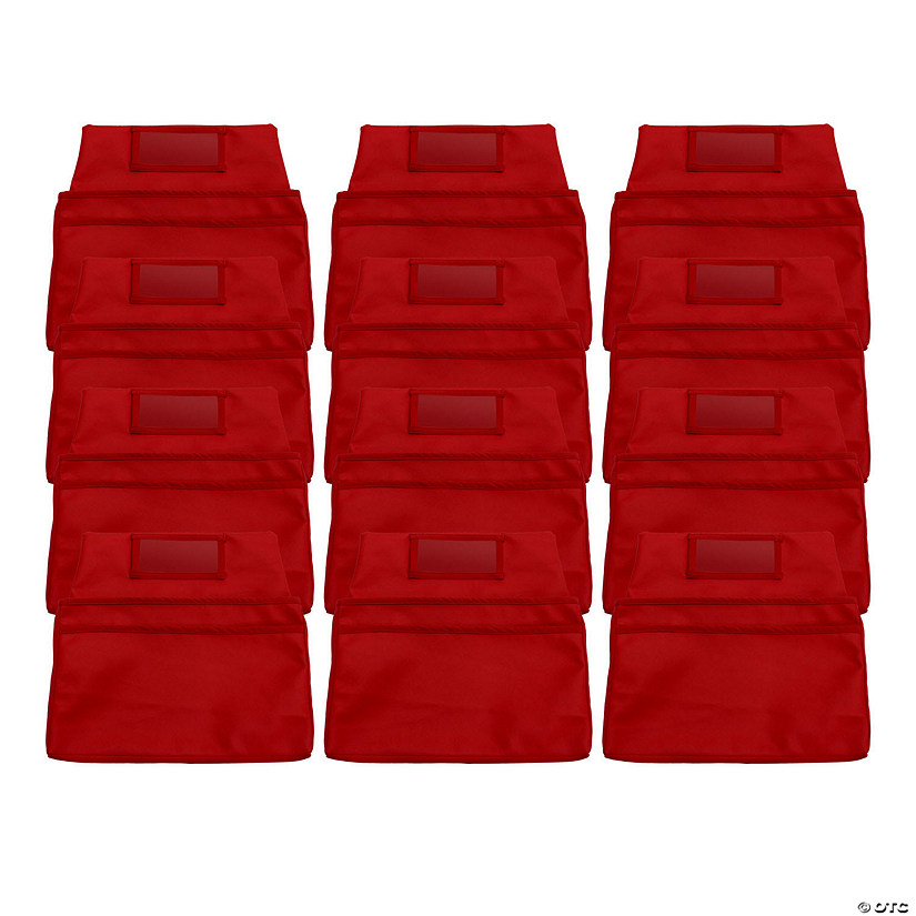Vinyl Seat Companions, Large, Red 12-Pack Image