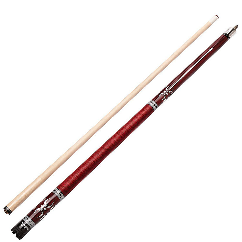 Viper Sinister Red Wrap Billiard/Pool Cue Stick 18 Ounce Image