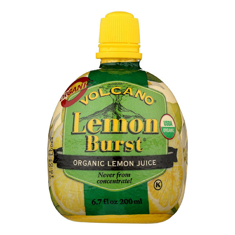 Volcano Lemon Burst Juice  - Case of 12 - 6.7 OZ Image