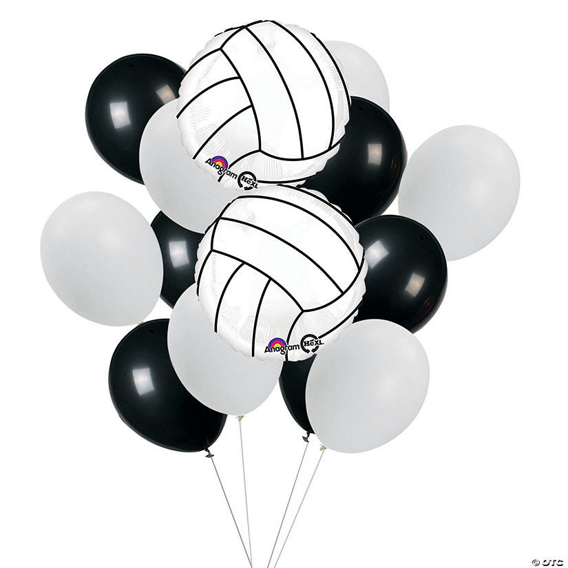 Volleyball Balloon Bouquet - 27 Pc. Image