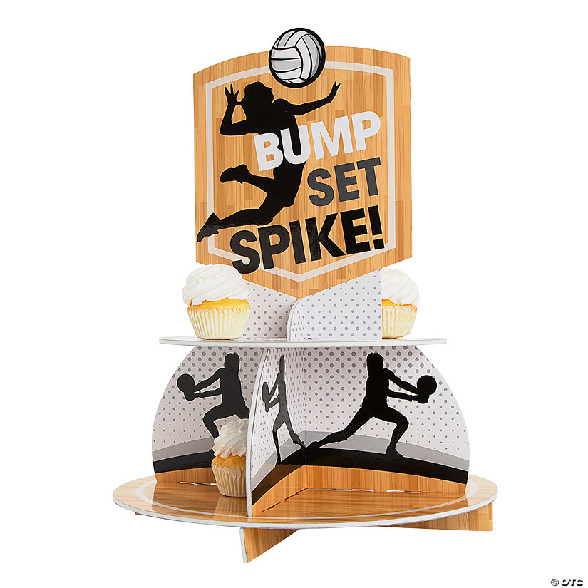 Volleyball Cupcake Stand Image