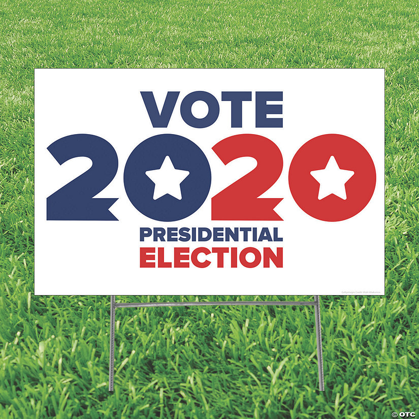 Vote 2020 Yard Sign Image