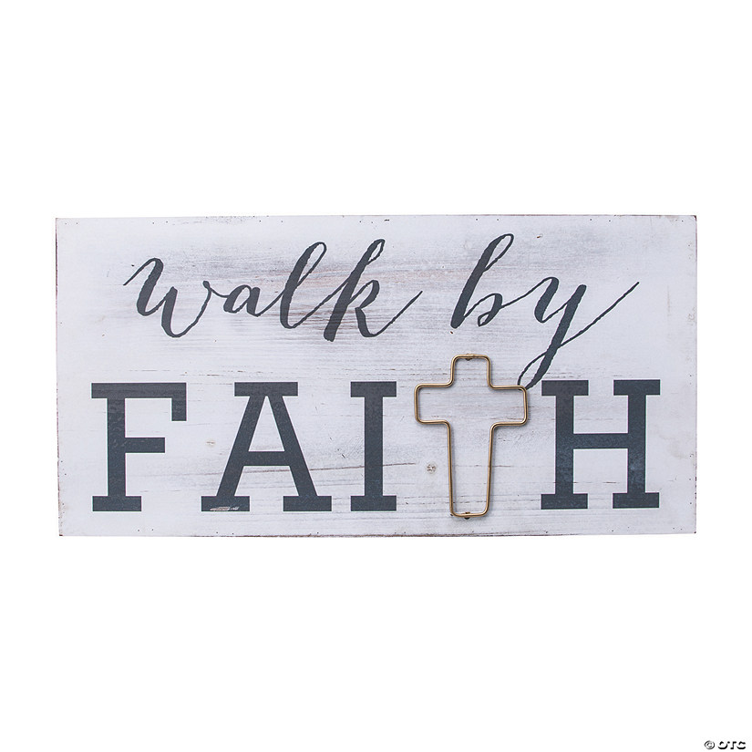 Walk by Faith Sign Image