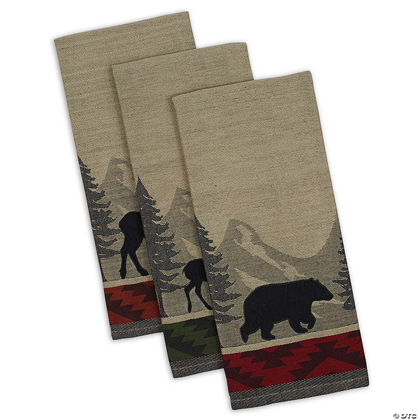 Walk In The Woods Jacquard Dishtowel (Set Of 3) Image