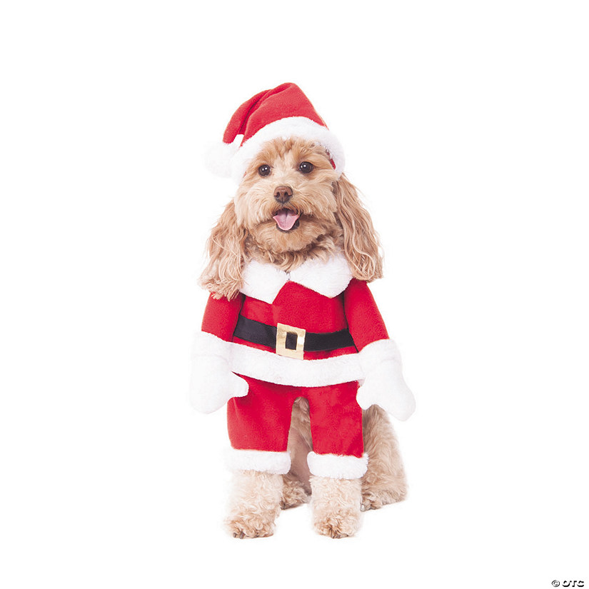 Walking Santa Dog Costume Extra Large