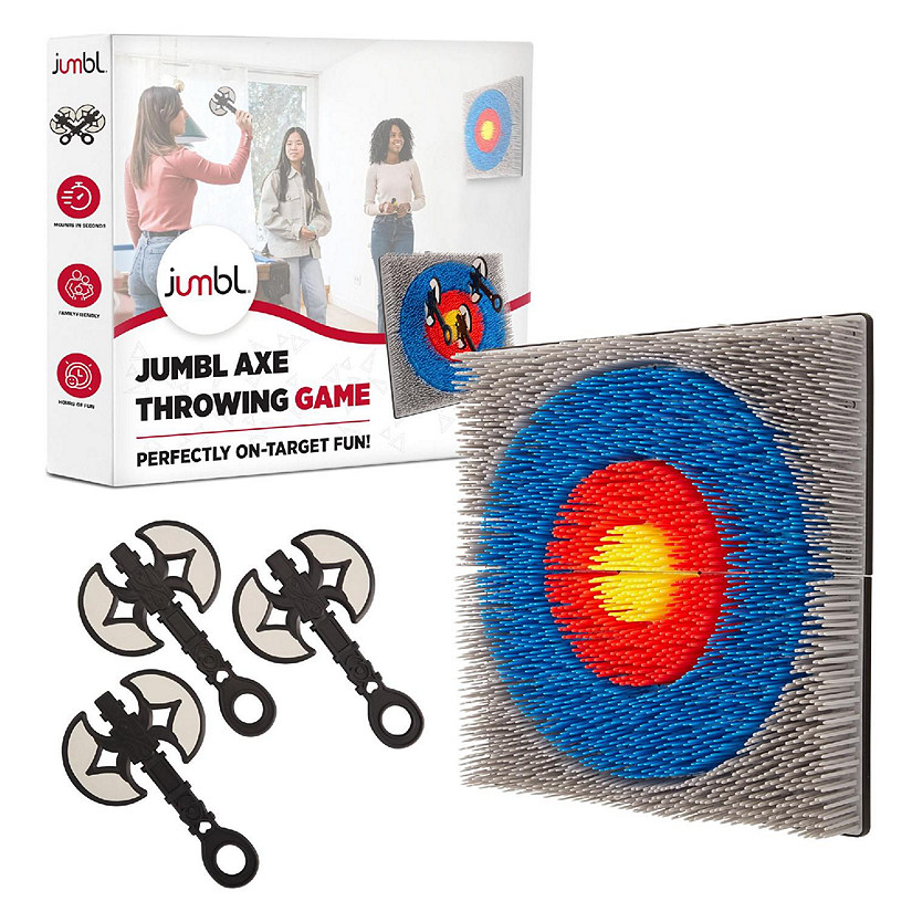 Wall Mounted Axe Throwing Board Image