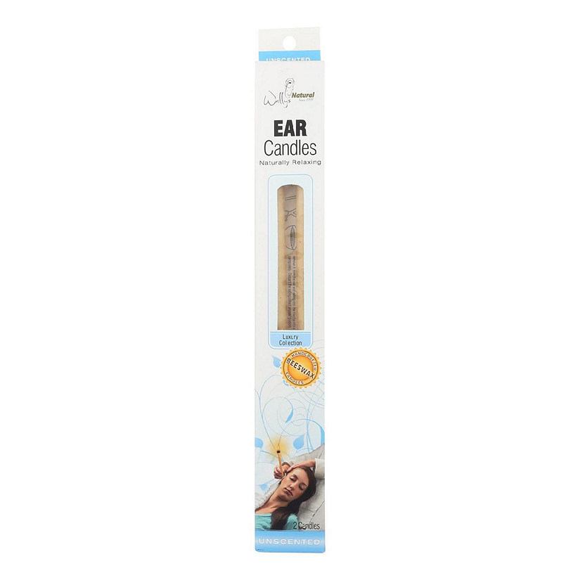 Wally's Beeswax Ear Candle - 2 Candles Image