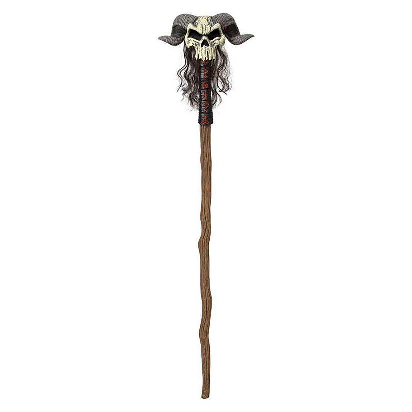 Warlock Staff 58" Costume Prop Accessory Image