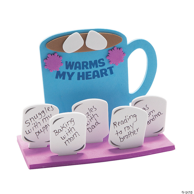 Warms My Heart Cocoa Mug Craft Kit - Makes 12 Image