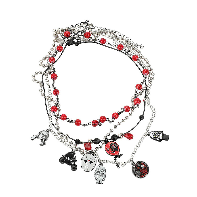 Warner Brothers Horror Collection 4-Piece Necklace Set Image