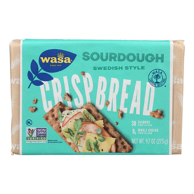 Wasa Crispbread Rye Crispbread - Sourdough - Case of 12 - 9.7 oz. Image