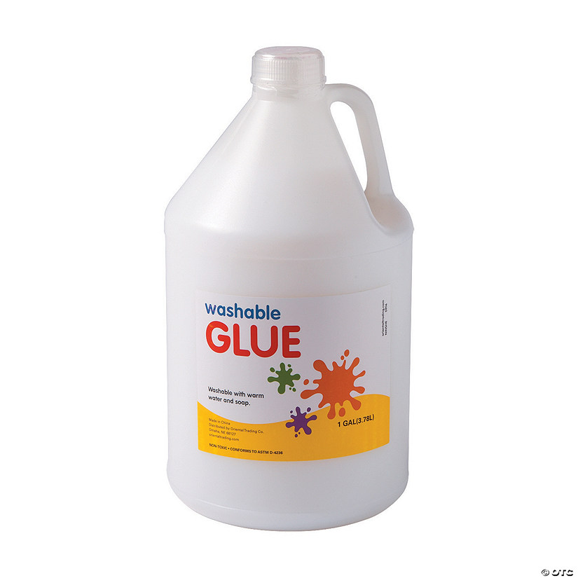 Washable Glue Gallon Oriental Trading