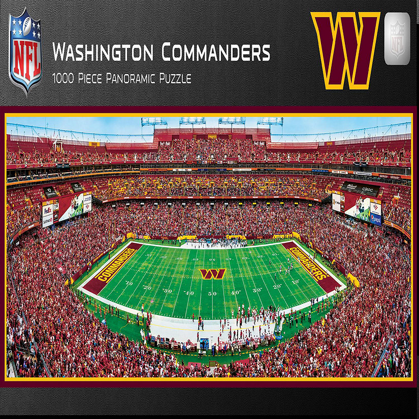 Washington Commanders - 1000 Piece Panoramic Jigsaw Puzzle Image