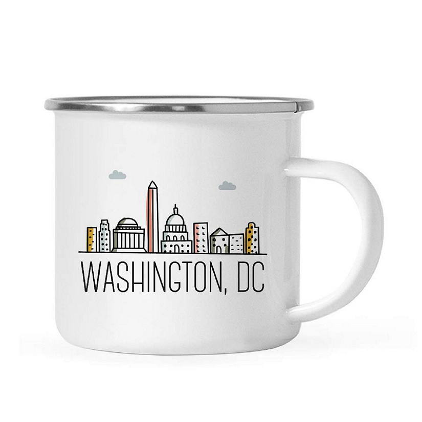 Washington DC Skyline 11oz Camp Mug Image