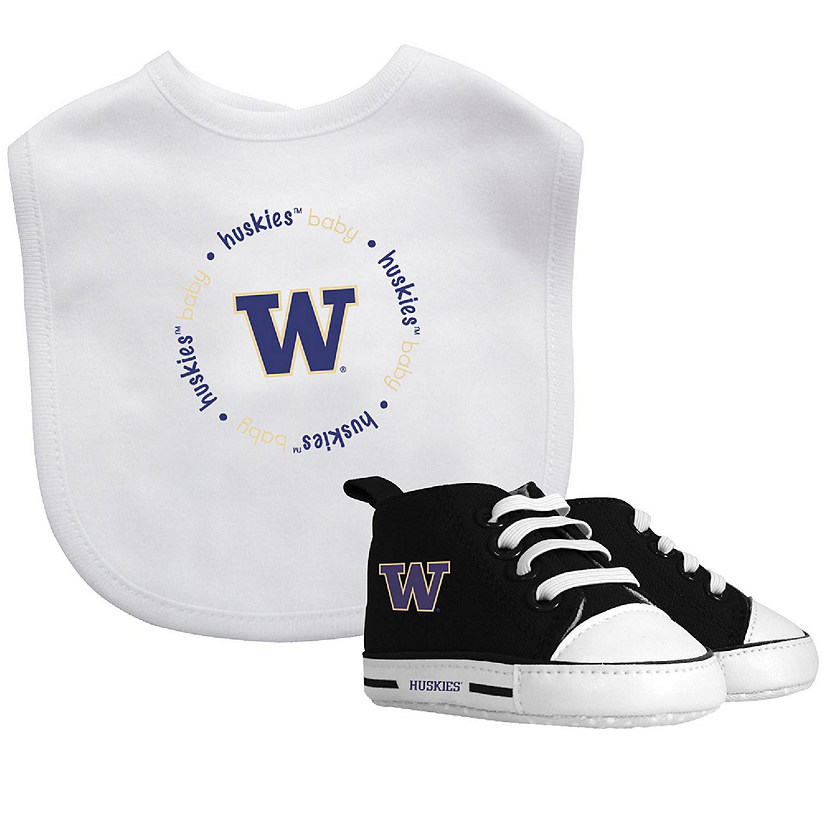 Washington Huskies - 2-Piece Baby Gift Set Image