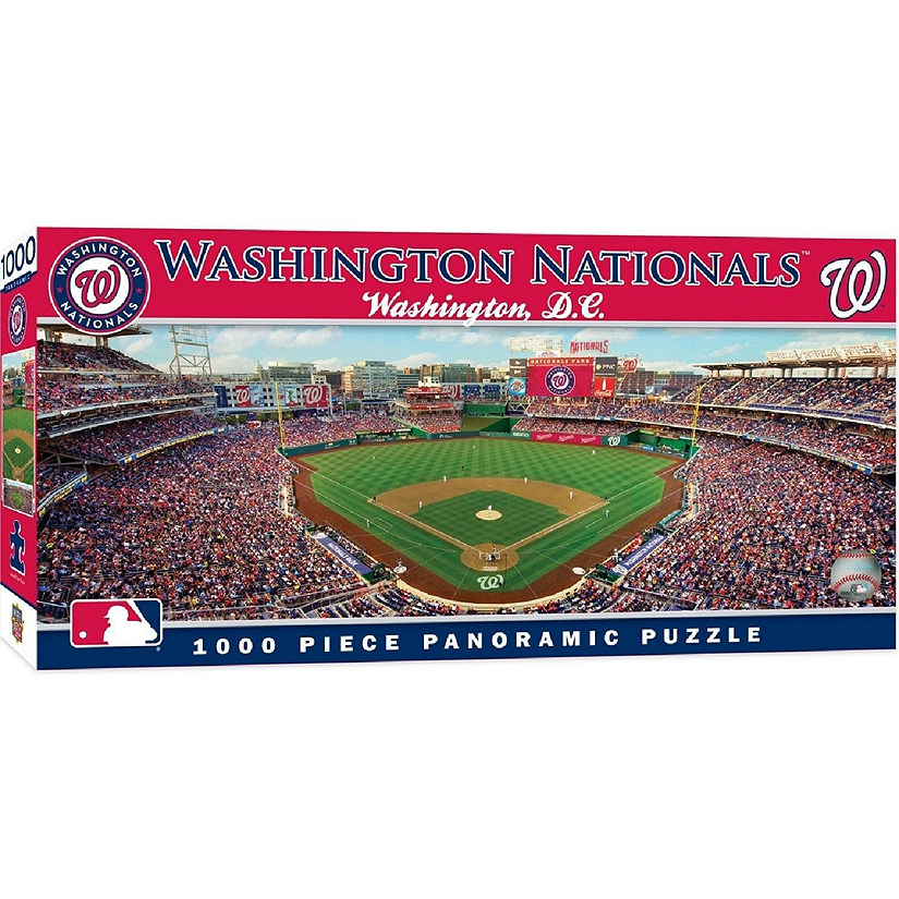 Washington Nationals - 1000 Piece Panoramic Jigsaw Puzzle Image