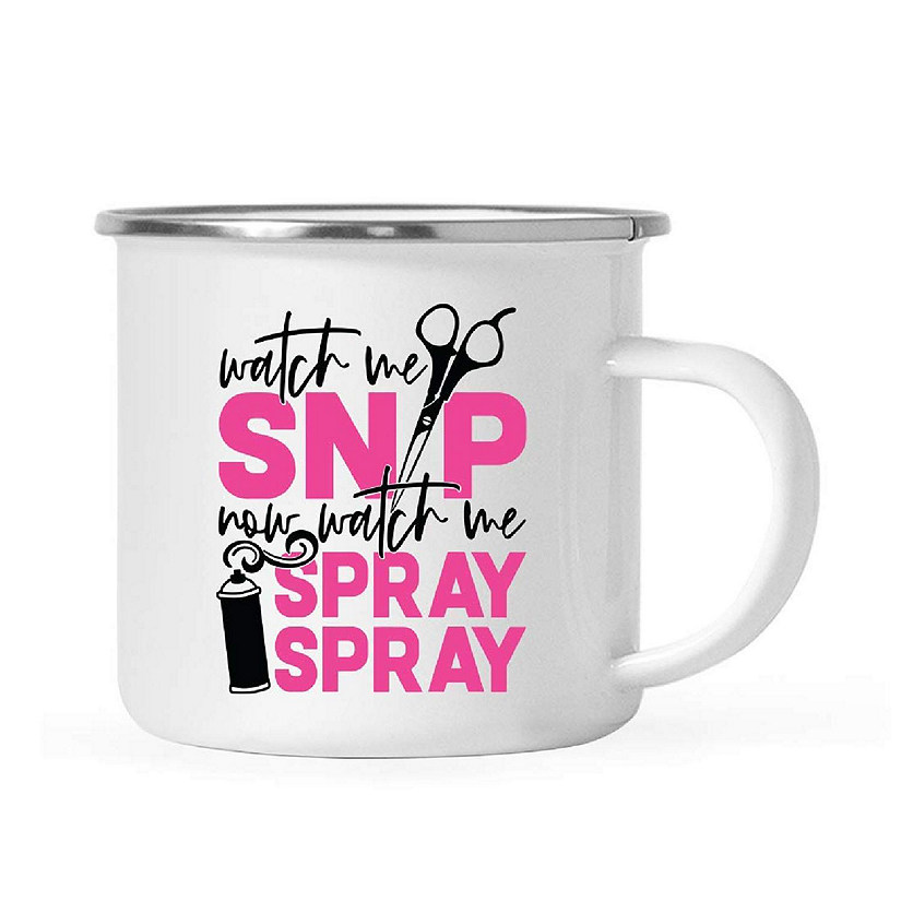 Watch Me Snip Spray 11oz Campfire Mug Image