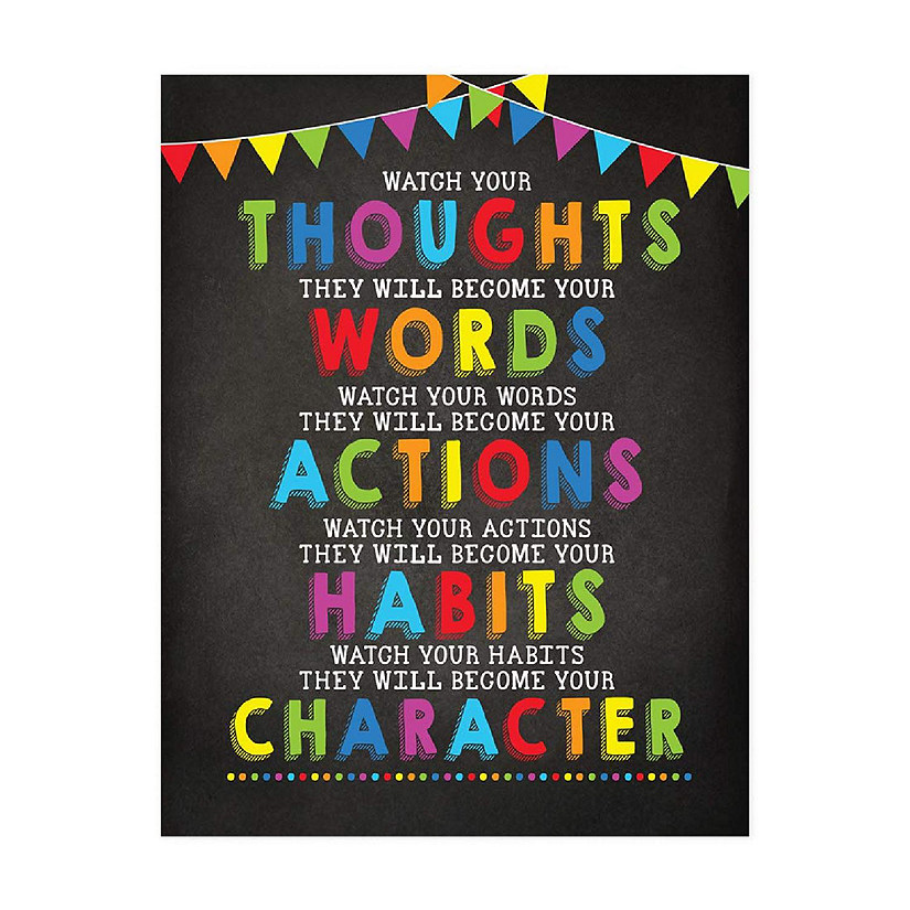 Watch Your Thoughts 8.5x11in 1-Pack Image
