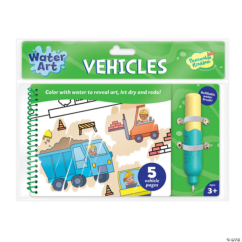 Water Art Book: Vehicles Image