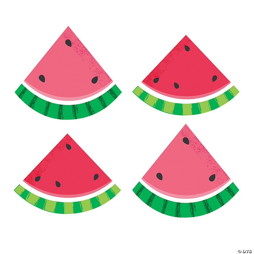 Watermelon Cutouts - 48 Pc. Image