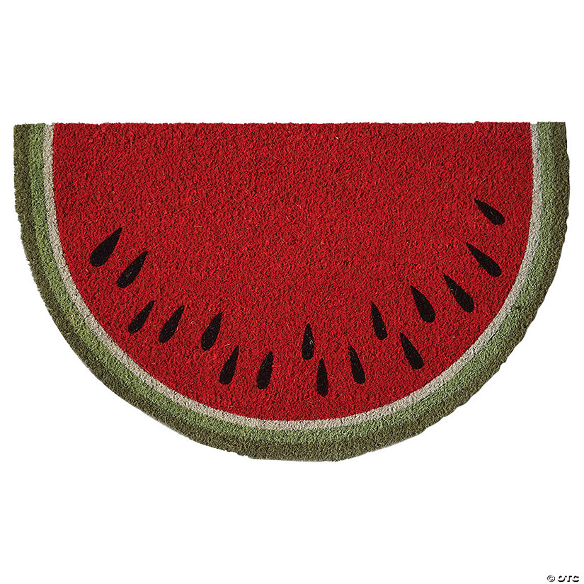 Watermelon Slice Coir Mat Image