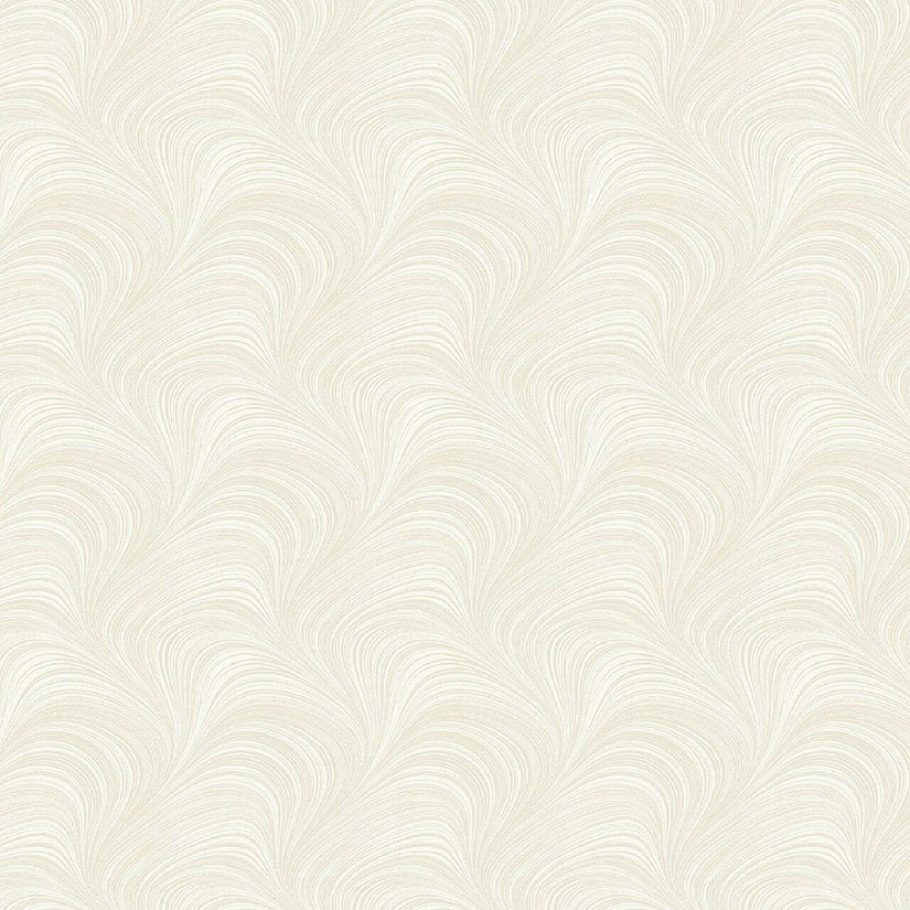 Wave Texture Natural Cotton Fabric from Benartex by the yard Image
