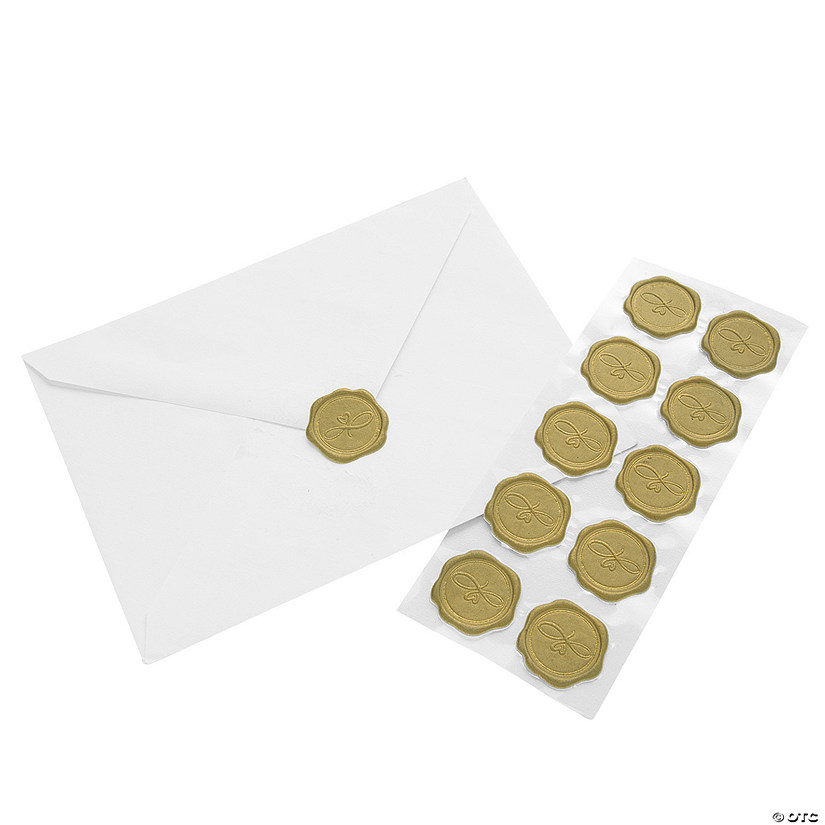 Wax Seal Stickers 30 Pc. Oriental Trading