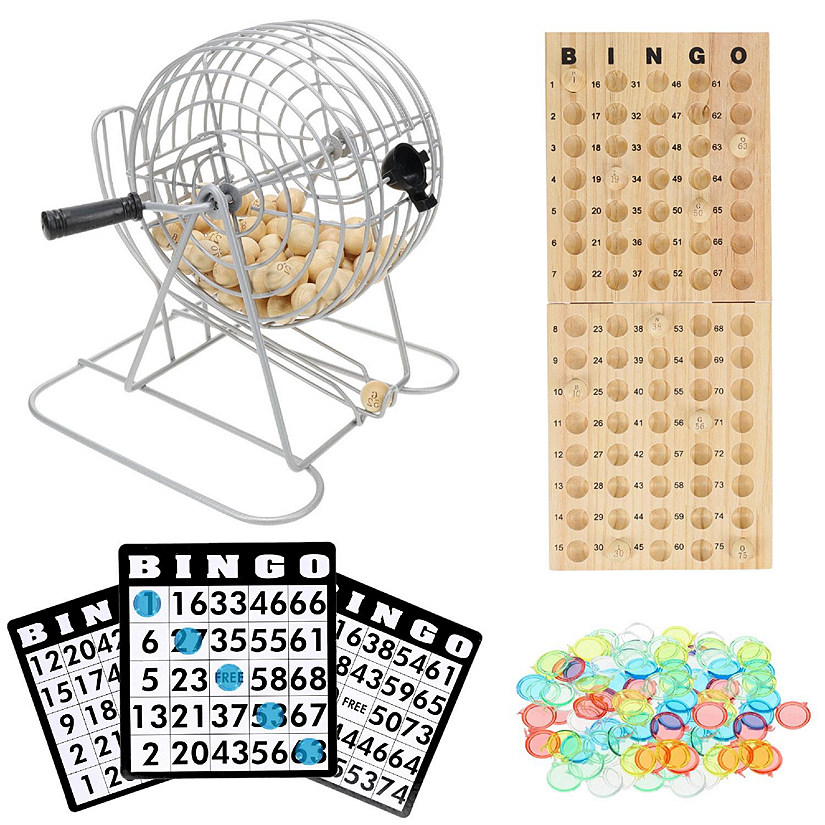 WE Games Deluxe Bingo Game Set Image